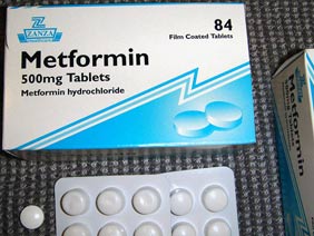 metformin hydrochloride and human trials